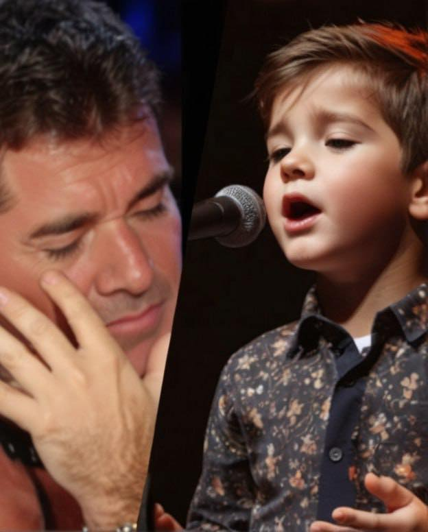 Simon Cowell started crying! The boy sang such a song that Simon couldn ...